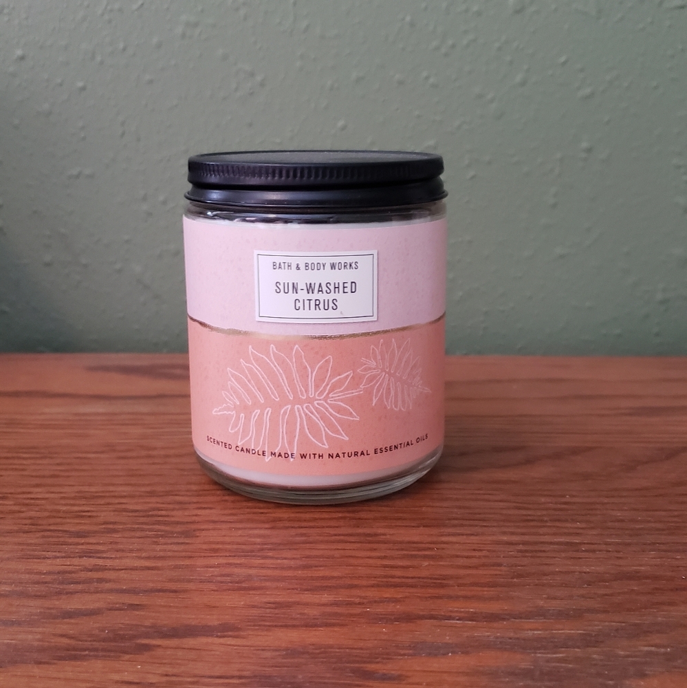 Sun-Washed Citrus Bath and Body Works Candle